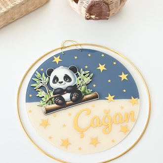 Panda Kapı Süsü