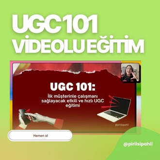 UGC 101: Markalar İçin İçerik Üretmeye Başla ve Para Kazan