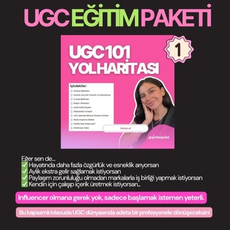 UGC EĞİTİM PAKETİ (VİDEOLU EĞİTİM + YOL HARİTASI)