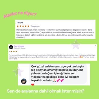 UGC 101: Markalar İçin İçerik Üretmeye Başla ve Para Kazan