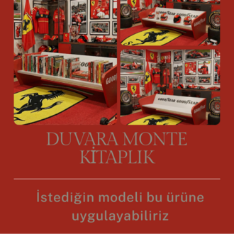 Duvara Monte Kitaplık – Ürün Tipi Açıklaması