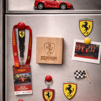 Formula 1 Temalı Ahşap Buzdolabı Magneti – 2’li Seçilebilir Set