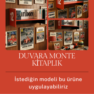 Duvara Monte Kitaplık – Ürün Tipi Açıklaması