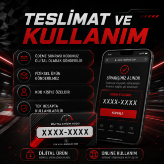 Yarış Temalı AI Görsel Oluşturma Kodu – 3 / 5 / 10 Görsel Hakkı