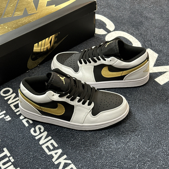 Nike Air Jordan 1 Low SE “Black Gold”