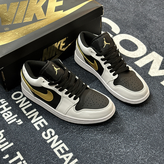 Nike Air Jordan 1 Low SE “Black Gold”