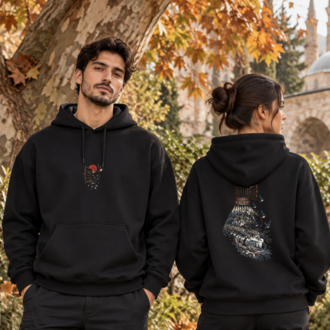 Özgürlüğün Kanatları | Baskılı Hoodie – 29 Ekim Özel Koleksiyon