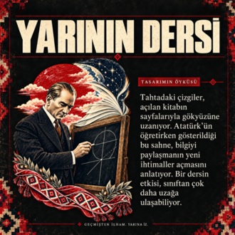 Yarının Dersi | Atatürk Baskılı Hoodie – 29 Ekim Özel Koleksiyon