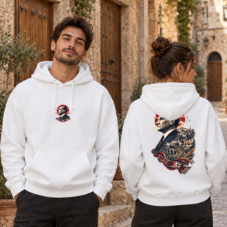 Ufku Çizen Adam | Atatürk Baskılı Hoodie – 29 Ekim Özel Koleksiyon