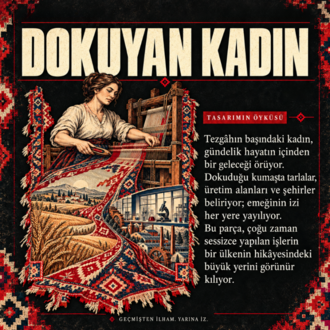 Dokuyan Kadın | Anadolu Motifli Regular Tişört – 29 Ekim Özel Koleksiyon