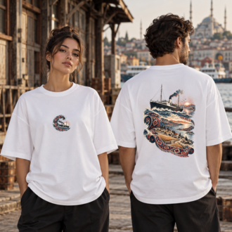 Ufka Açılan | Özel Tasarım Oversize Tişört – 29 Ekim Koleksiyonu