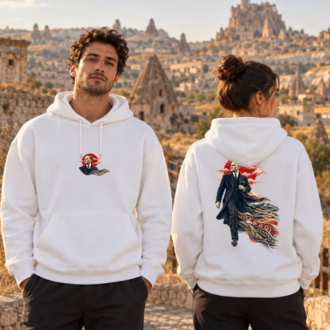 İz Bırakan Adımlar | Atatürk Baskılı Hoodie – 29 Ekim Özel Koleksiyon