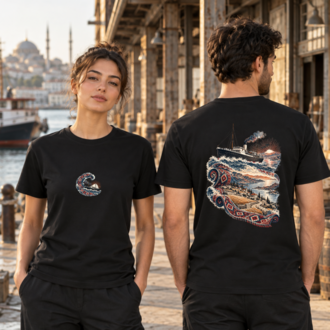 Ufka Açılan | Özel Tasarım Regular Fit Tişört – 29 Ekim Koleksiyonu