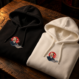 İz Bırakan Adımlar | Atatürk Baskılı Hoodie – 29 Ekim Özel Koleksiyon