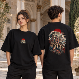 Birlikte Yükselen | Özel Tasarım Oversize Tişört – 29 Ekim Koleksiyonu