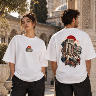 Birlikte Yükselen | Özel Tasarım Oversize Tişört – 29 Ekim Koleksiyonu