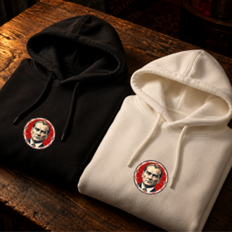 Kararlı Bir Bakış | Atatürk Baskılı Hoodie – 29 Ekim Koleksiyonu