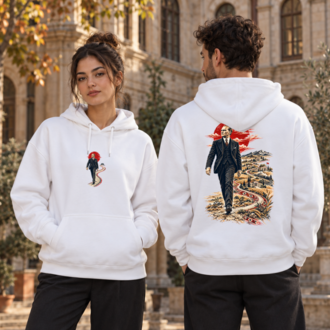 Yolu Açan | Atatürk Baskılı Hoodie – 29 Ekim Özel Koleksiyon