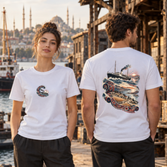 Ufka Açılan | Özel Tasarım Regular Fit Tişört – 29 Ekim Koleksiyonu