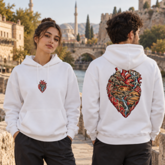 Anadolu'nun Kalbi | Özel Tasarım Hoodie – 29 Ekim Koleksiyonu