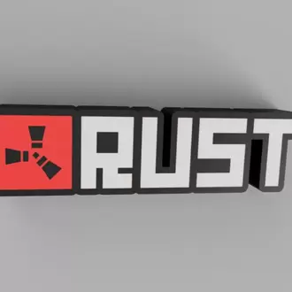 Rust Masa Işığı