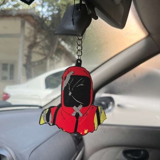 Rust Hazmat Düz Anahtarlık