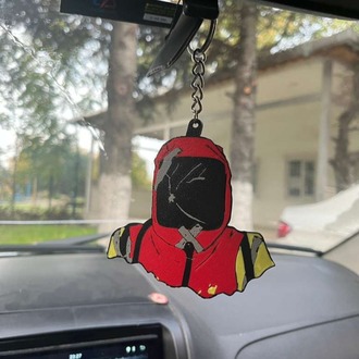 Rust Hazmat Düz Anahtarlık