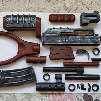 Rust AK-47 - Gerçek Silah Boyutunda