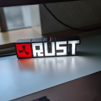 Rust Masa Işığı