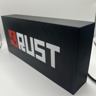 Rust Renkli Masa Işığı