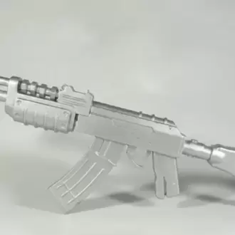 Rust AK-47 – Silver