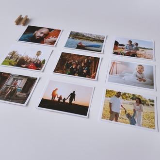 5x7 MİNİ KLASİK FOTOKART 100'LÜ