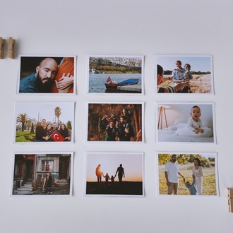 5x7 MİNİ KLASİK FOTOKART 25'Lİ