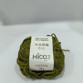 Hicaz İri Pullu El Örgü İpi 50gr 
