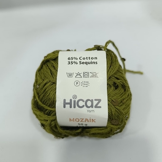 Hicaz İri Pullu El Örgü İpi 50gr 
