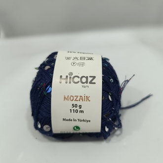 Hicaz İri Pullu El Örgü İpi 50gr 
