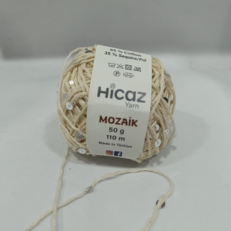 Hicaz İri Pullu El Örgü İpi 50gr 
