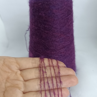 Lineapıu Visone serisi %38Moher,%38Merino%19Polyamid, %5Elastan İçerikli İthal Moher İp 200gr