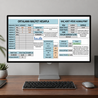 PROFESYONEL EXCEL PORTFÖY TAKİP