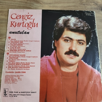 Cengiz Kurtoğlu unutulan dönem Baskı Lp 
