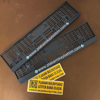 Bumerang Plaka Otomobil 2 Plaka 2 Sticker Profesyonel Koruma Sistemi