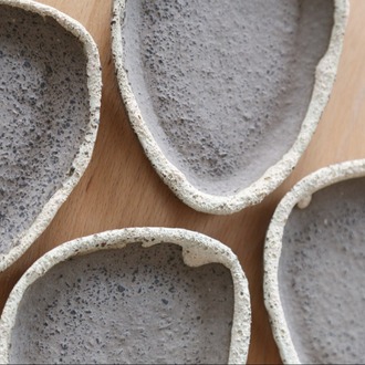 El Yapımı Stoneware Seramik Palo Santo-tütsü Tabağı