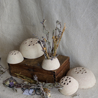 Stoneware Seramik Ikebana Aranjman Vazosu
