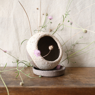 Stoneware Seramik Saksı