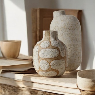 Stoneware Seramik Vazo