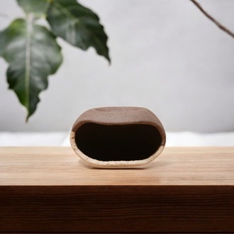 El Yapımı Stoneware Seramik Buhurdanlık