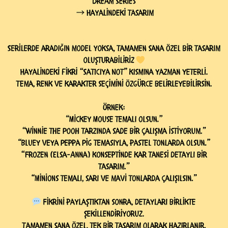 Aradığın yoksa, Kendin Tasarla!
