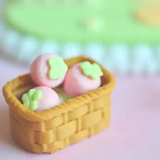 Mini Cute Serisi Çilek Bahçesi Diorama