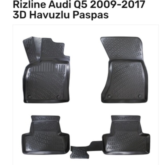 Audi Q5 2009-2017 3D Havuzlu Paspas