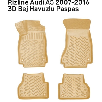 Audi A5 2007-2016 3D Havuzlu Paspas